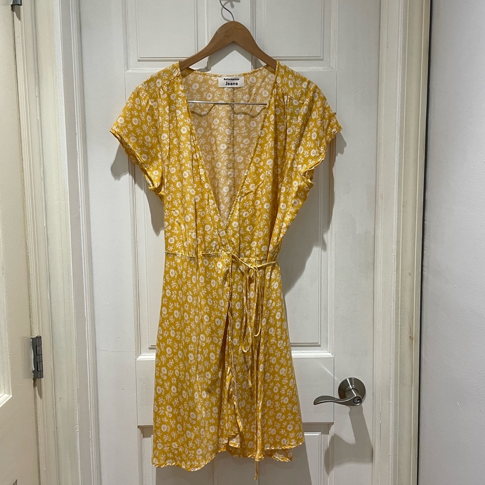 Reformation Ports Dress Size Large